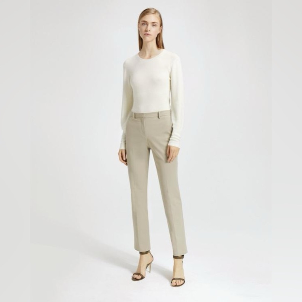 Theory Double Stretch Cotton Tailored Trouser